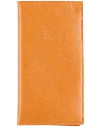 Il Bisonte - Tan Document Holder Cowhide - Lyst