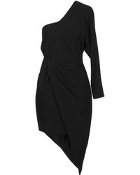Elisabetta Franchi Midikleid - Schwarz