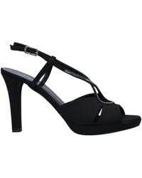 Calpierre - Sandals Textile Fibers, Swarovski Crystal - Lyst