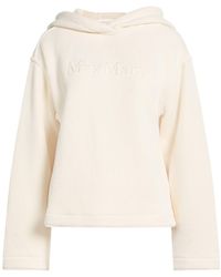Max Mara - Cream Sweatshirt Cotton, Polyester - Lyst