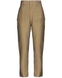 Isabel Marant - Khaki Pants Cotton - Lyst