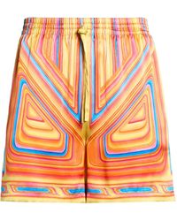 CASABLANCA - Shorts & Bermuda Shorts Silk - Lyst