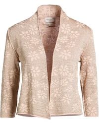 ALESSIA SANTI - Sand Cardigan Cotton, Viscose, Polyester - Lyst