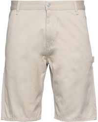 Carhartt - Khaki Shorts & Bermuda Shorts Cotton - Lyst