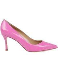 Sergio Rossi - Fuchsia Pumps Leather - Lyst