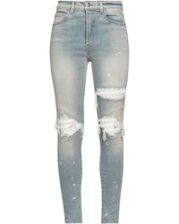 Amiri - Jeans Cotton, Elastomultiester, Elastane, Cow Leather - Lyst