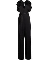 Victoria Beckham - Jumpsuit Acetate, Viscose - Lyst