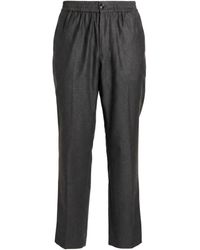 Ami Paris - Charcoal Pants Virgin Wool - Lyst