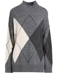 Motel - Turtleneck Acrylic, Wool, Viscose, Alpaca Wool, Polyester - Lyst