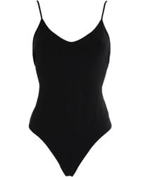 RE/DONE - Bodysuit Cotton, Elastane - Lyst