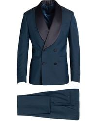 Paoloni - Suit Virgin Wool, Viscose, Elastane - Lyst
