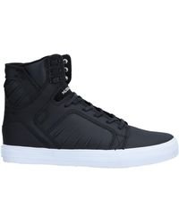 supra thunder high top grey