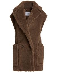 Max Mara - Vest Alpaca Wool, Virgin Wool, Silk - Lyst