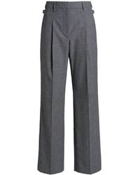 Department 5 - Pants Polyester, Virgin Wool, Elastane - Lyst