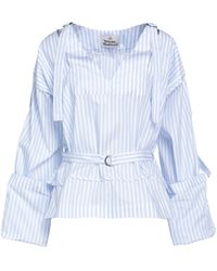 Damen Bekleidung Oberteile Blusen Vivienne Westwood Baumwolle Bluse in Blau 