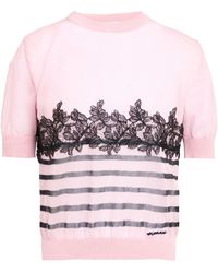 ERMANNO FIRENZE - Sweater Cotton, Polyester, Polyamide - Lyst
