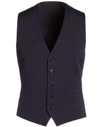 Lardini - Tailored Vest Cotton, Polyamide, Elastane - Lyst