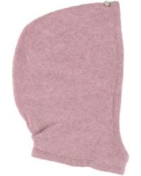 Agnona - Lilac Hat Cashmere, Silk, Polyester - Lyst