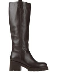 Doucal's - Swami Chocolate Boot Calfskin - Lyst