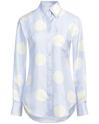 Thom Browne - Sky Shirt Silk - Lyst