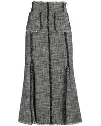 MSGM - Midi Skirt - Lyst