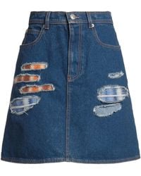 Marni - Denim Skirt - Lyst