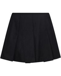 Pinko - Mini Skirt Wool, Polyester, Viscose, Elastane - Lyst