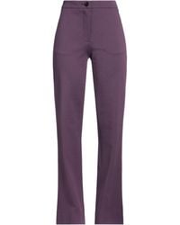 IRA WALENDY - Plum Pants Viscose, Polyamide, Elastane - Lyst