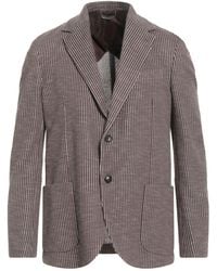 Liu Jo - Chocolate Blazer Polyester, Cotton - Lyst