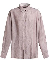 Paul & Shark - Shirt Linen - Lyst