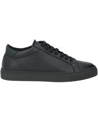 Emporio Armani - Sneakers Leather - Lyst