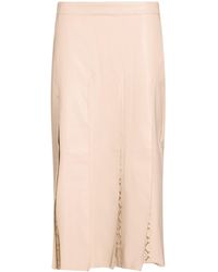 Aviu - Midi Skirt Polyurethane, Viscose - Lyst