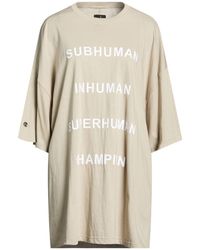 Rick Owens X Champion - T-Shirt Cotton - Lyst