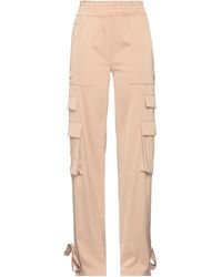 REVISE CONCEPT - Camel Pants Polyester, Elastane - Lyst