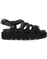Rag & Bone - Sandals Leather, Textile Fibers - Lyst