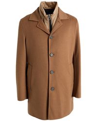 Paltò - Fabbrica Coat Wool, Nylon - Lyst