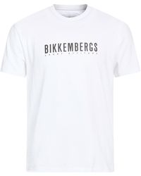 Bikkembergs - T-Shirt Cotton, Elastane - Lyst