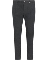Myths - Charcoal Pants Polyester, Viscose, Elastane - Lyst