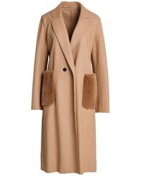 Marella - Coat Wool, Polyamide - Lyst