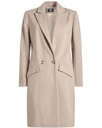 Fracomina - Collection Coat Polyester, Rayon - Lyst