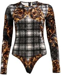 Versace Jeans Couture - Bodysuit Polyester, Elastane - Lyst