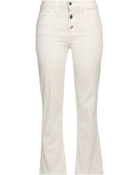 Liu Jo - Ivory Jeans Cotton, Elastane - Lyst