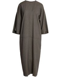MM6 by Maison Margiela - Midi Dress Virgin Wool - Lyst