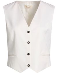 Montedoro - By Slowear Tailored Vest Viscose, Virgin Wool, Elastane - Lyst