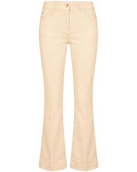 Nenette - Cream Jeans Cotton, Elastomultiester, Elastane - Lyst