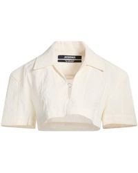Jacquemus - Top Hemp, Cotton - Lyst