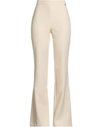 Liu Jo - Cream Pants Polyester, Elastane - Lyst