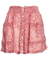 Poupette - Mini Skirt Viscose - Lyst