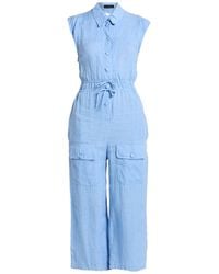 ACTUALEE - Jumpsuit Linen - Lyst