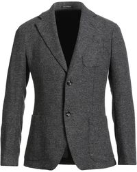 Emporio Armani - Blazer Virgin Wool, Cotton, Viscose, Polyamide, Elastane - Lyst